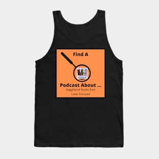 Writers Drinking Coffee Laser focused Design Tank Top